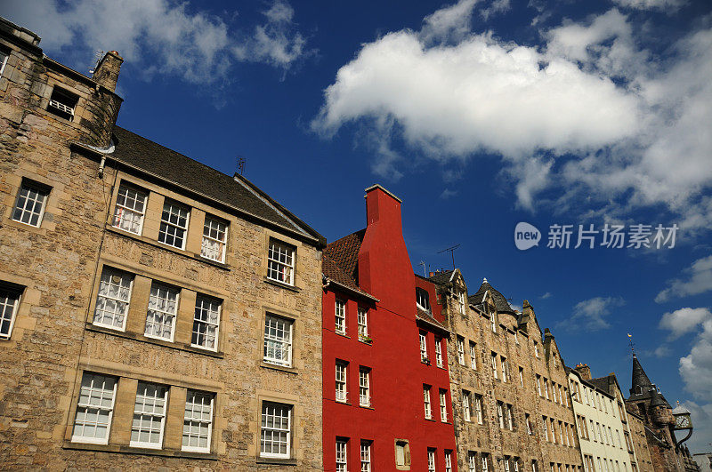 Royal Mile Architecture，爱丁堡